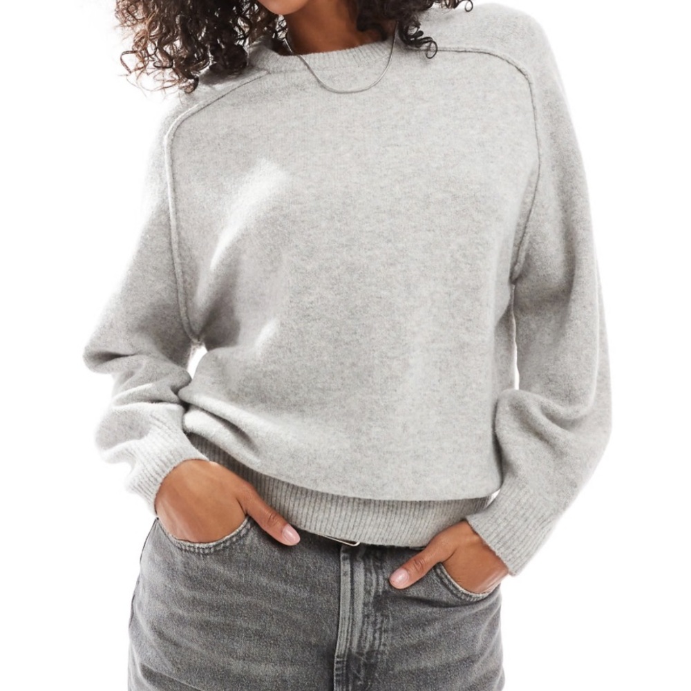 Pull & Bear Grey Sweater